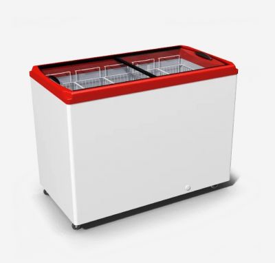 Морозильна скриня M400Р з прямим склом Морозильна скриня M400Р з прямим склом