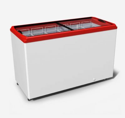 Морозильна скриня M500Р з прямим склом Морозильна скриня M500Р з прямим склом