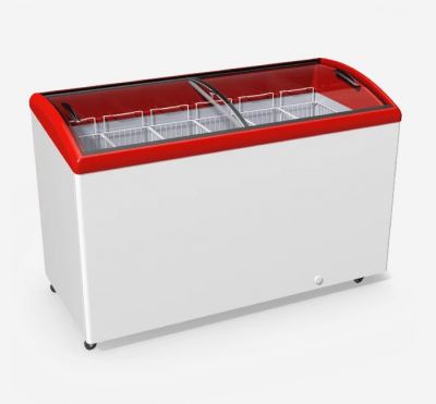 Морозильна скриня M500S з гнутим склом