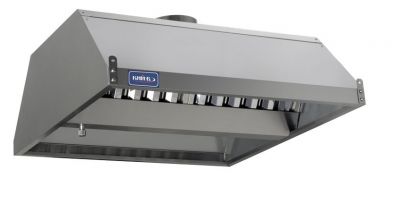 Зонт витяжний острівний для високих стель з фільтром