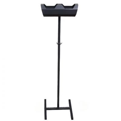 Тримач пакетів сірий з гачками для рукавичок