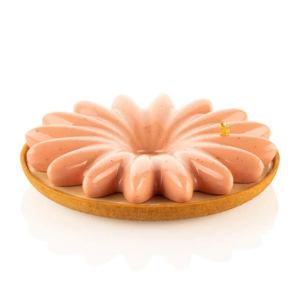 Набір форм для тарту KIT 3D TARTE RING BLOOM Ø180 MM Silikomart