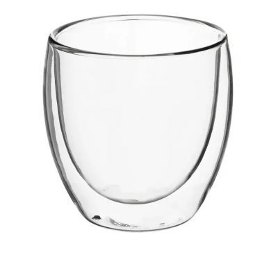 Склянка піала з подвійним склом 250 мл Склянка піала з подвійним склом 250 мл