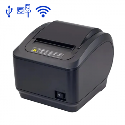 Принтер чеків Xprinter XP-K200L USB + Ethernet + Wi-Fi