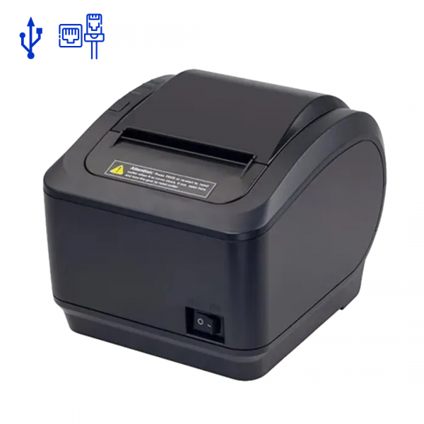 Принтер чеків Xprinter XP-K200L USB + Ethernet
