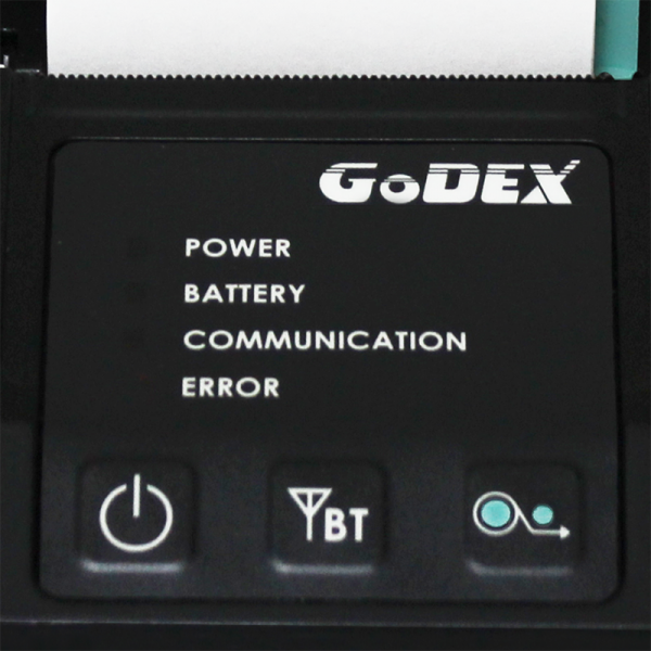 Принтер етикеток і чеків GoDEX MX20 мобільний