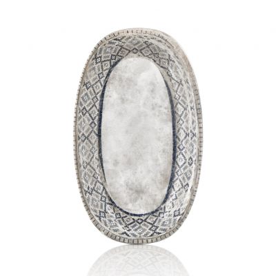 Блюдо для подачі овальне 19х11 см, серія Rug By Bone Блюдо для подачі овальне 19х11 см, серія Rug By Bone