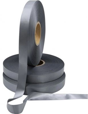 Сатинова стрічка SCRF017 15мм x 200м сіра
