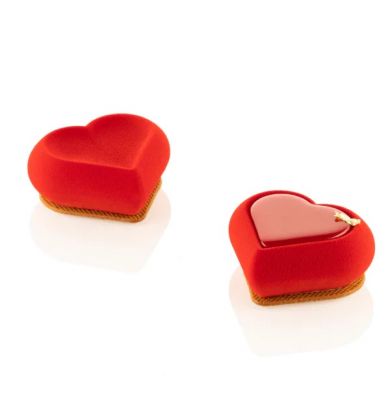 Силіконова форма для десертів HEARTIX 85 мл Silikomart