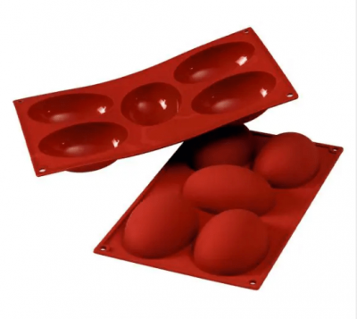 Силіконова форма для десертів MEZZO UOVO Silikomart