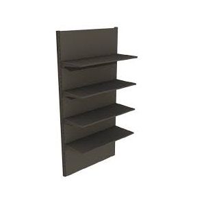 Стелаж настінний з задніми стінками