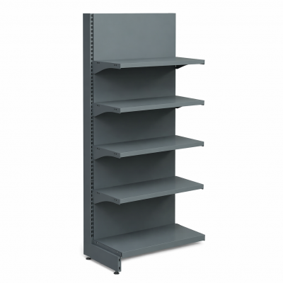 Стелаж пристінний 1930х1000х400 мм (основа + 4 полиці), приставний