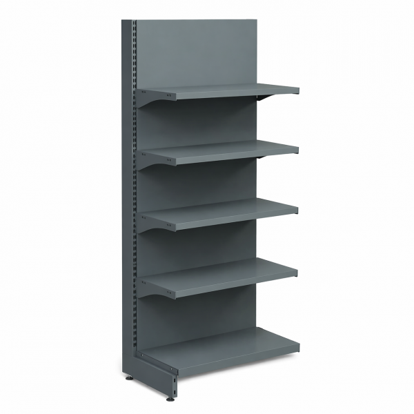 Стелаж пристінний 1930х1000х400 мм (основа + 4 полиці), приставний