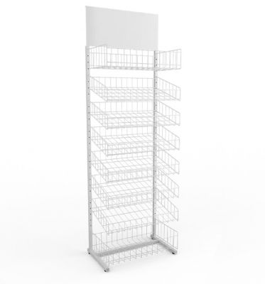 Стелаж для снеків 8 полиць 66 см