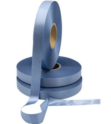 Сатинова стрічка SCRF338 30 мм x 200 м сіро-блакитна
