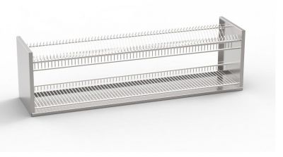 Полиця-сушка навісна для посуду  тарілки/склянки 1000мм Полиця-сушка навісна для посуду  тарілки/склянки 1000мм