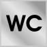Табличка WC