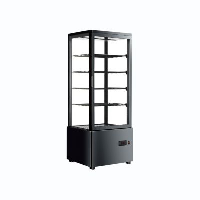Вітрина холодильна Hurakan HKN-UPD98B Black