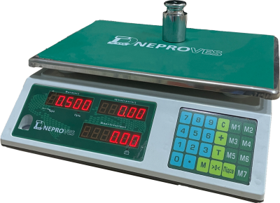 Ваги електронні торговельні ВТД-30-ЛД1 СВ
