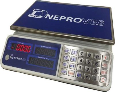 Ваги електронні торговельні ВТД-30-ЕЛ1