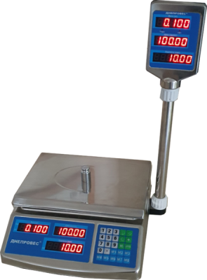 Ваги електронні торговельні ВТД-30-ЕЛС