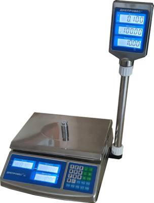 Ваги електронні торговельні ВТД-15-СЛС