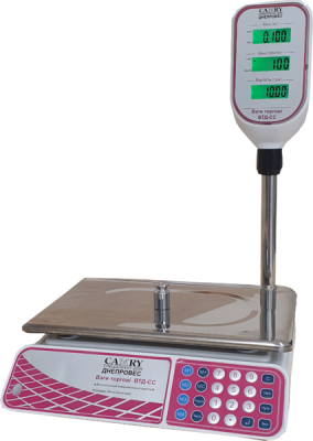 Ваги електронні торговельні ВТД-15-СС