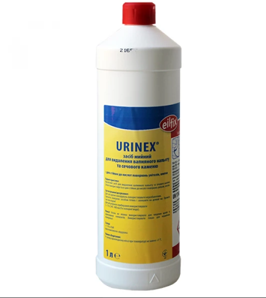 Засіб мийний для видалення вапняного нальоту і сечового каменю URINEX 1л