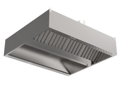 Зонт припливно-витяжний острівний з фільтром