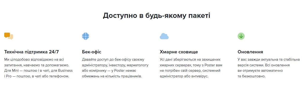 Постер для кафе Рівне. Доступно в кожному пакеті